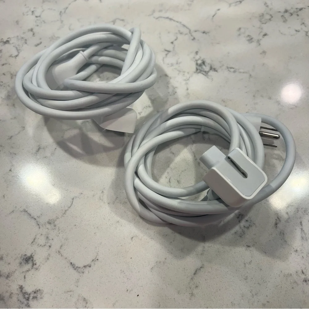 Genuine Apple Power Adapter Extension Cables x 2